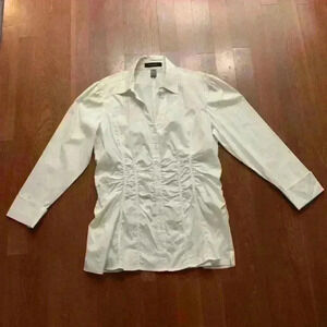 Ashley Stewart White Dress Shirt